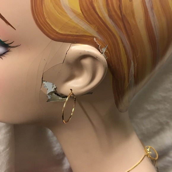 Vintage lady head mannequin ( Earrings & Necklace not included) - Picture 5 of 8